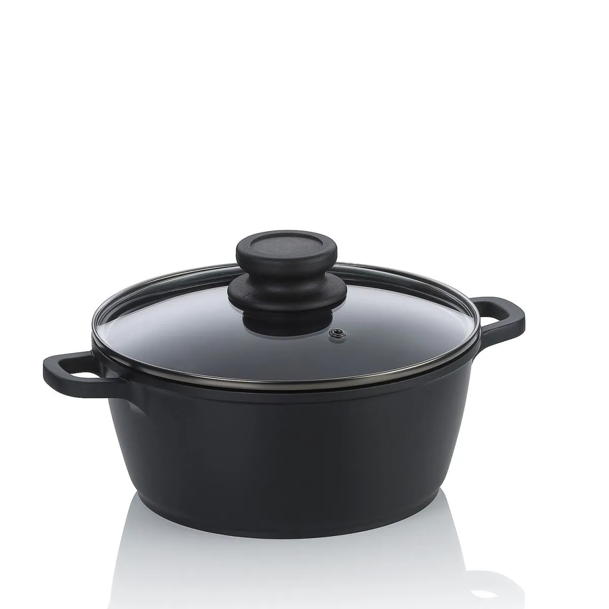 kela Pentola per carne Atura in alluminio pressofuso; 1.7 l, 20x9 cm (ØxH); nero; rotonda - immagine 1