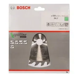 Lama a disco sega circolare (150mm) 24 denti OPTILINE WOOD 2608640592 - immagine 1