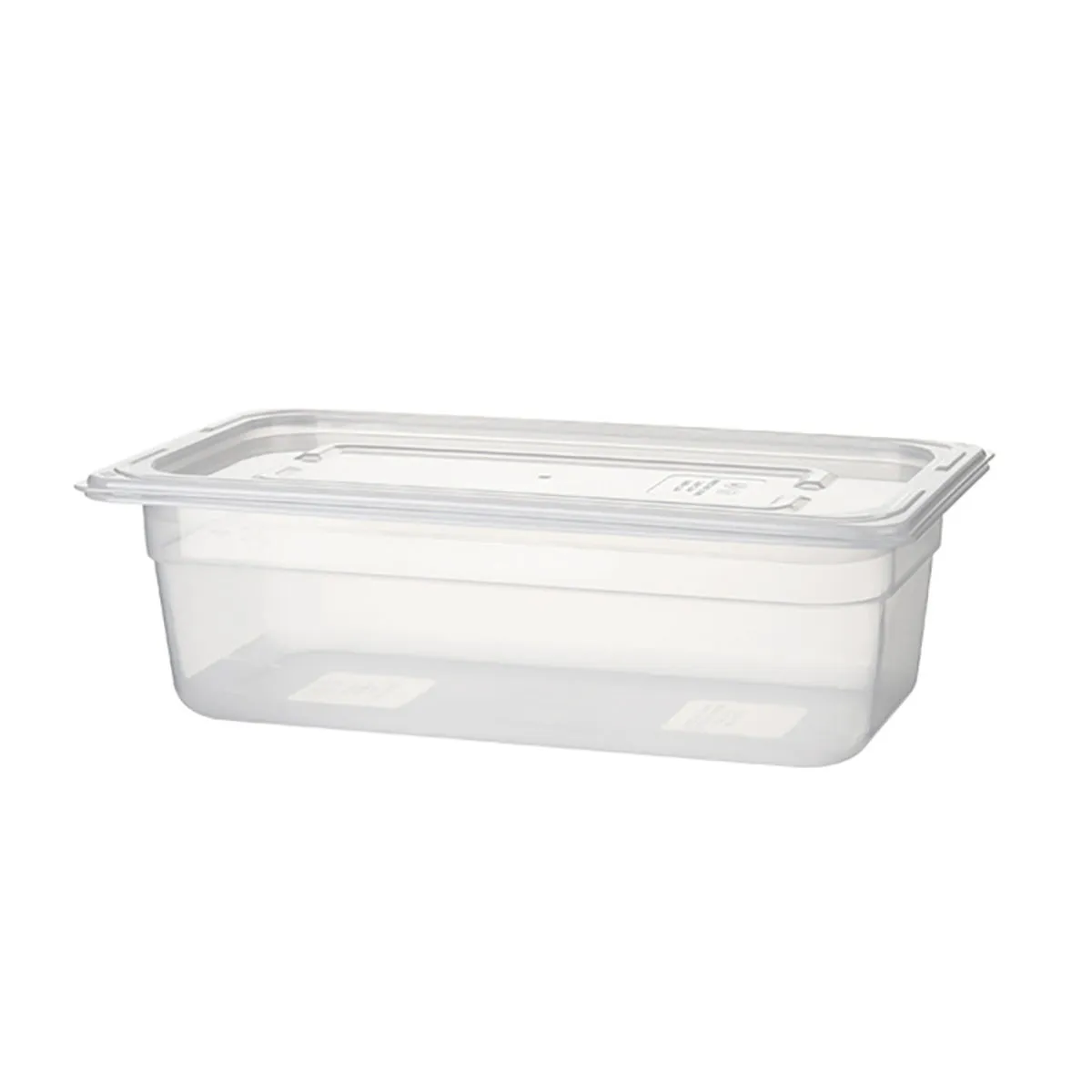 Stalgast Contenitore Gastronorm, polipropilene, gastronorm 1/3, H. 150 mm, serie Protect di ; GN 1/3, 0.0037 l, 32.5x17.6 cm (LxP); trasparente - immagine 1