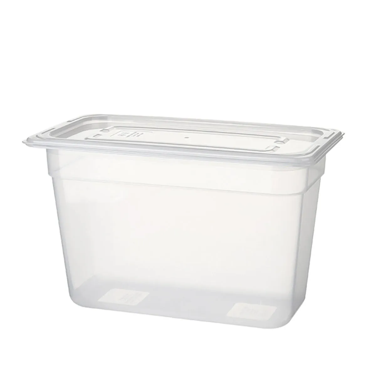 Stalgast Contenitore Gastronorm, polipropilene, gastronorm 1/3, H. 150 mm, serie Protect di ; GN 1/3, 0.0073 l, 32.5x17.6 cm (LxP); trasparente - immagine 1
