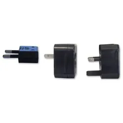 Adattatore da viaggio USA, Regno Unito, Asia, Europa 110-240V Nero 87881 - immagine 1