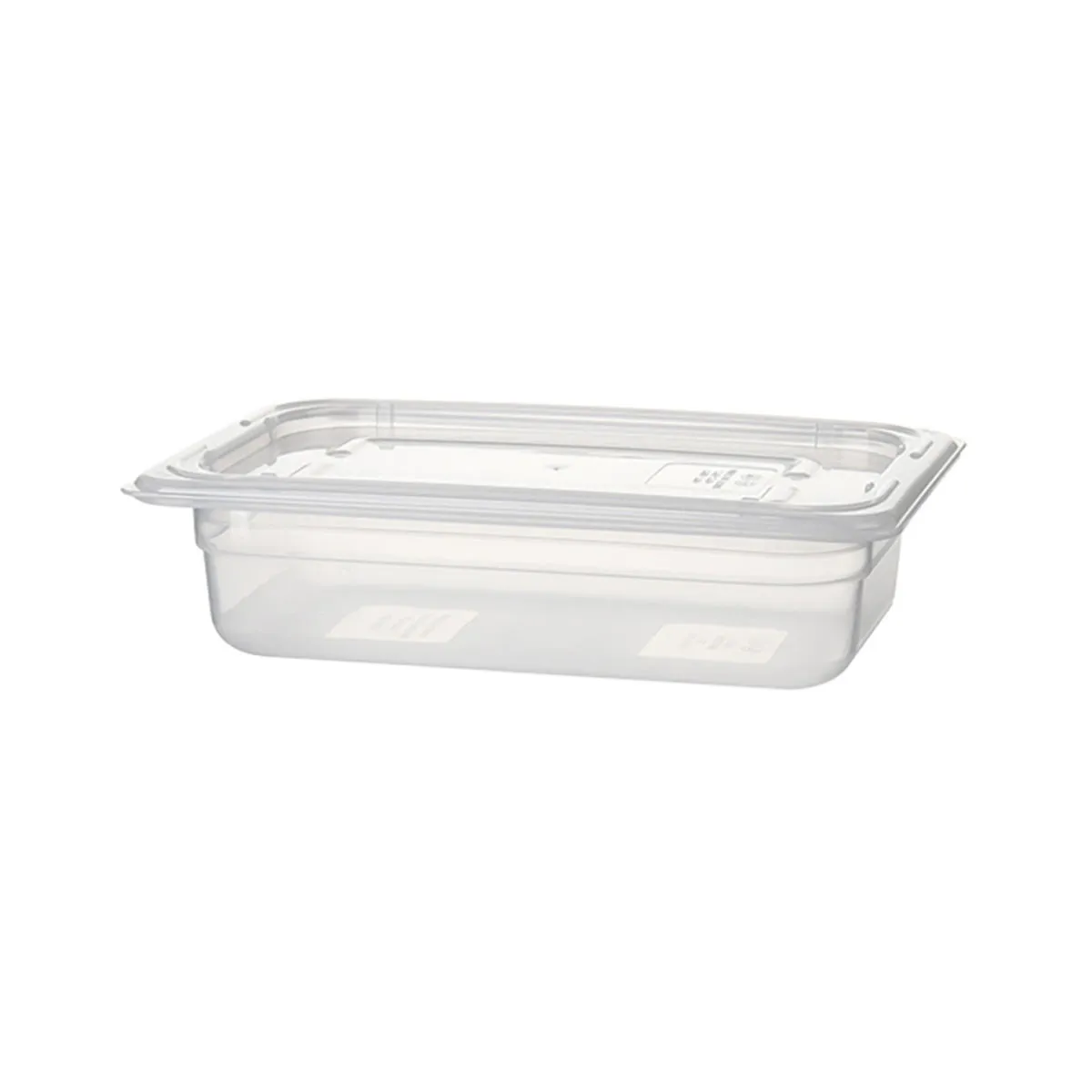 Stalgast Contenitore Gastronorm, polipropilene, gastronorm 1/4, H. 65 mm, serie Protect di ; GN 1/4, 0.0017 l, 26.5x16.2 cm (LxP); trasparente - immagine 1