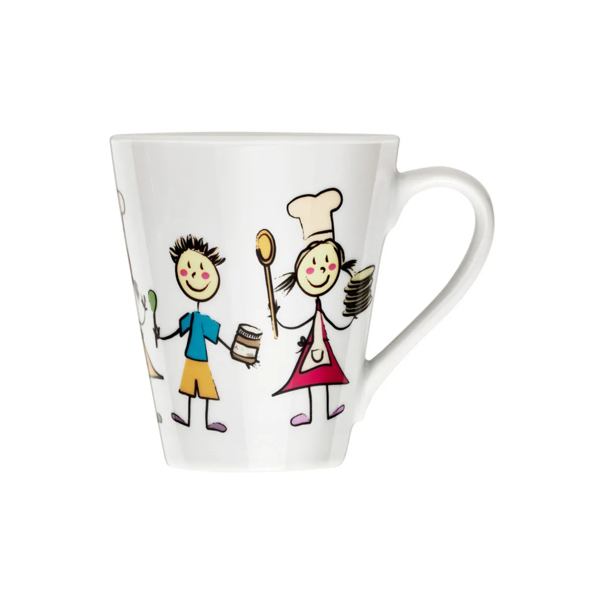 12x Stalgast Tazza per bambini da 0,3 l; 8.7x10 cm (ØxH); multicolore/bianco; rotonda; 12 pz. / Pacco - immagine 1