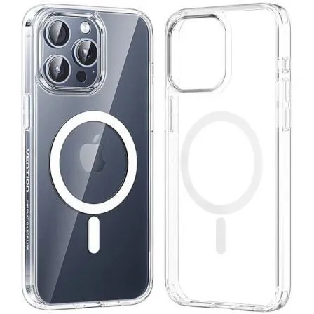 Custodia Vention KUAT0-10 compatibile con iPhone 13 MagSafe in TPU trasparente - immagine 1