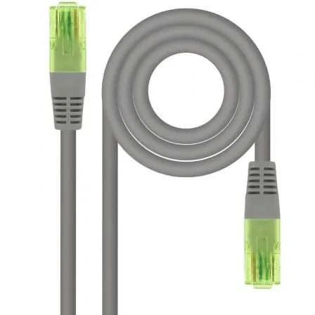 Cavo di rete Nanocable 10.20.1425 Cat.6 UTP RJ45 25m Grigio AWG26 CCA - immagine 1