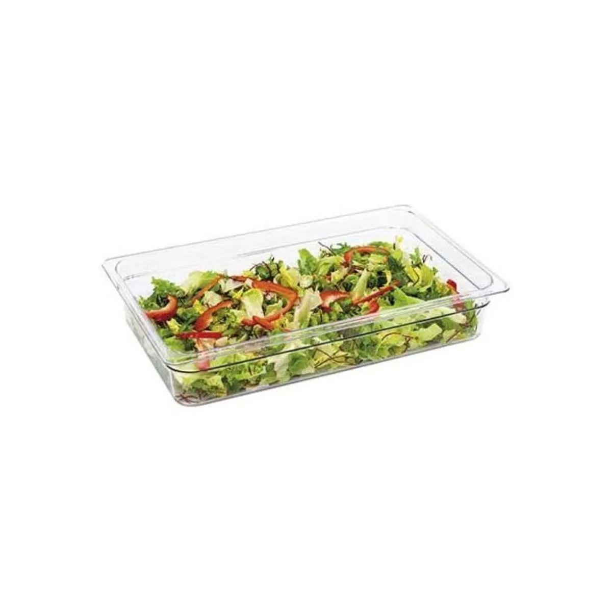 Stalgast Contenitore Gastronorm serie Buffet, gastronorm 1/1, H 65 mm; GN 1/1, 8 l, 32.5x53 cm (LxP); trasparente - immagine 1