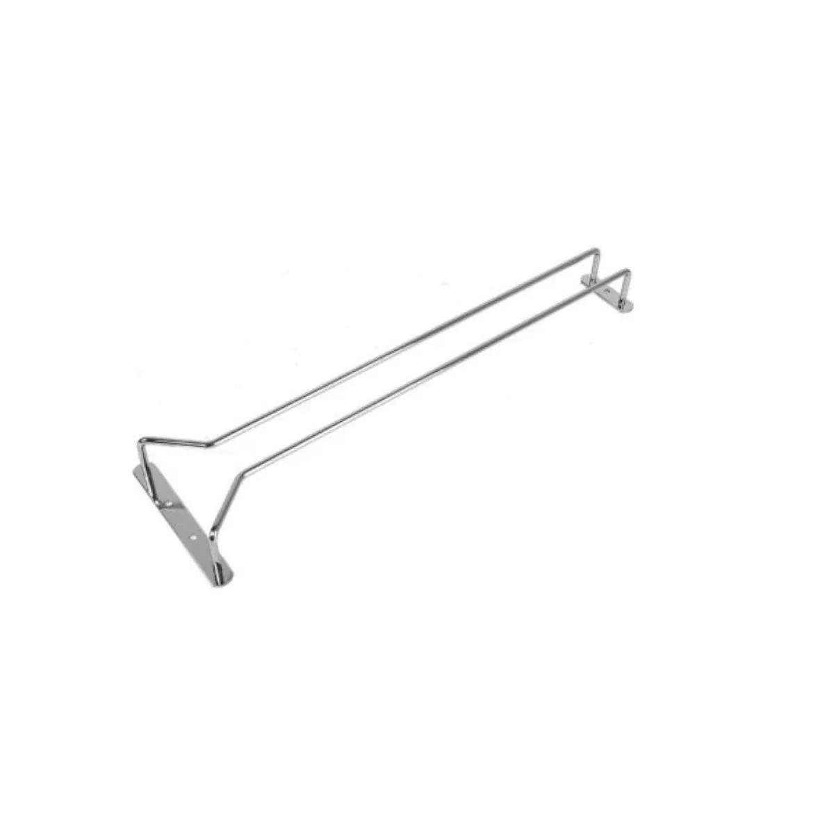 Stalgast Portabicchieri sospeso, a fila singola L. 400 mm; 12x4x40 cm (LxHxP); argento - immagine 1