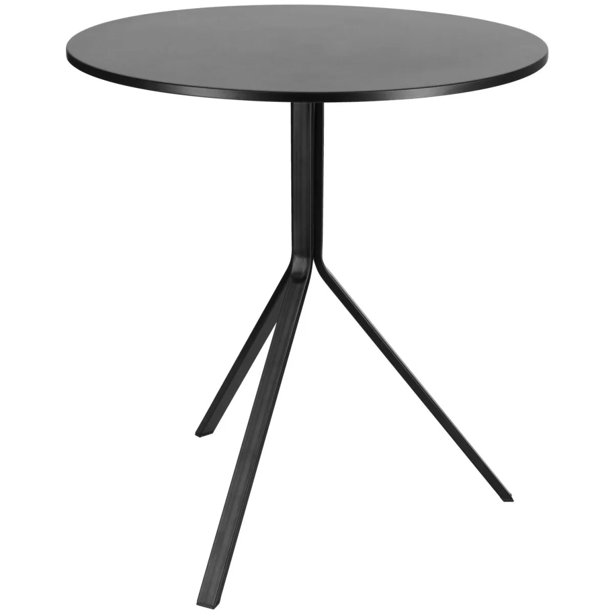 PULSIVA Tavolo Neya rotondo; 75x70 cm (HxØ); nero; rotonda - immagine 1