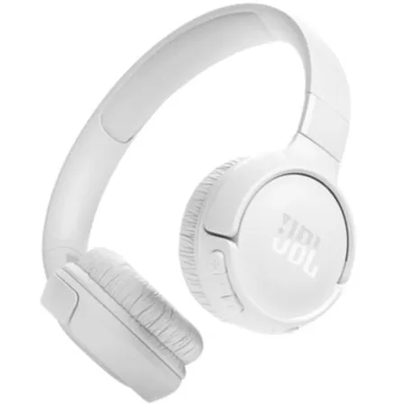 Cuffie JBL Wireless Bluetooth 5.3 con microfono e bassi puri, bianche - immagine 1