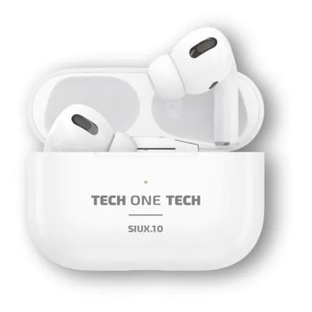 Auricolari wireless Bluetooth 5.3 TECH ONE TECH con custodia Qi e sensori di movimento - immagine 1