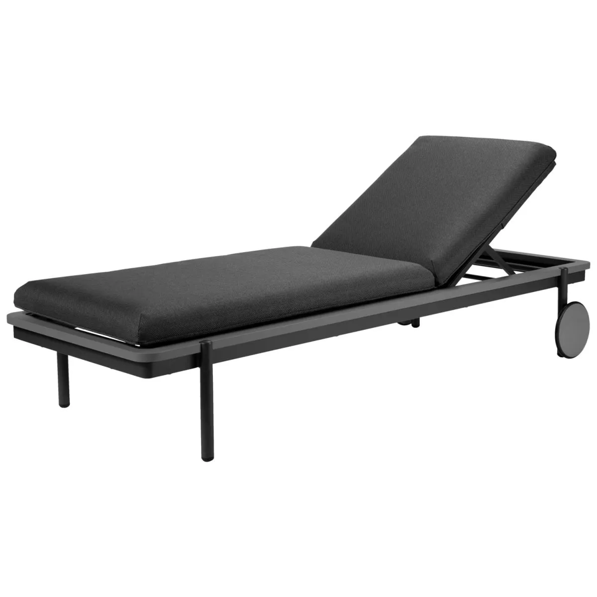 VEGA Cuscino per lettino prendisole Rivan; 72x199x7.5 cm (LxLxH); antracite - immagine 1