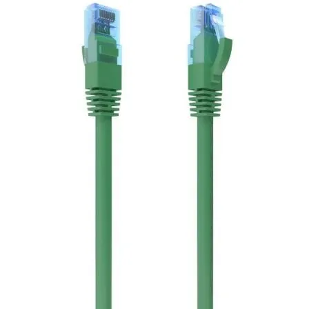 Cavo di rete RJ45 AISENS A135-0814 Cat.6 5m verde AWG26 CCA UTP - immagine 1