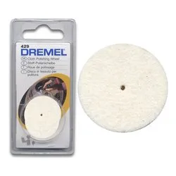 Feltro miniutensile dischetti lucidanti per perno 401 3 pz (26mm) 26150429JA - immagine 1