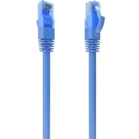 Cavo di rete ad alta velocità AISENS RJ45 Cat.6 UTP AWG26 CCA blu da 1,5 m - immagine 1