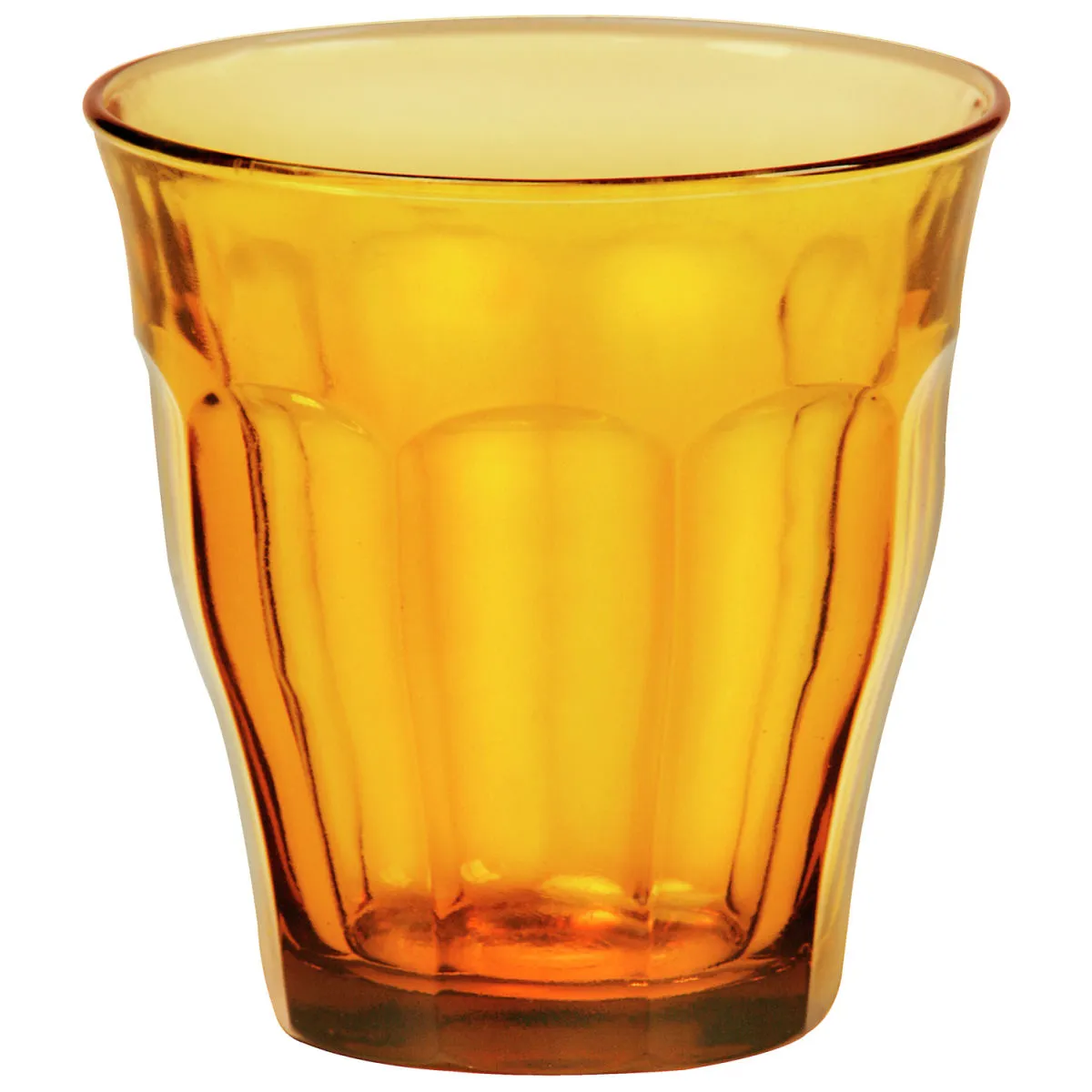 6x Duralex Bicchiere in vetro temperato Picardie colorato; 250 ml, 8.7x9 cm (ØxH); giallo; 6 pz. / Pacco - immagine 1