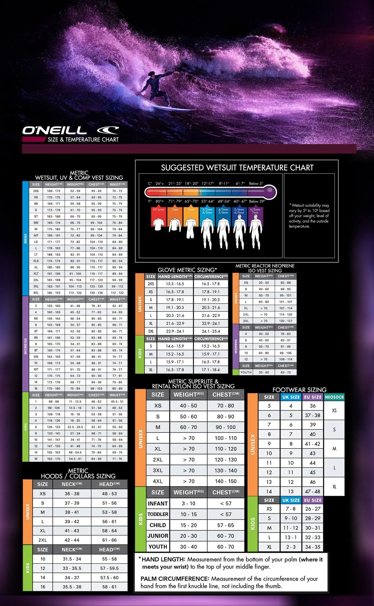 ONeill Wetsuits – Maglia da Muta da Uomo Basic Skins Crew Rash Vest, a Maniche Lunghe, Uomo, Basic Skins L/S Crew, Nero, L - immagine 3