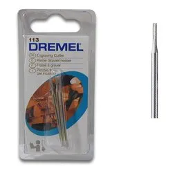 Fresa miniutensile 3 pz (1,6mm) Legno, Fibra di vetro, Plastica, Metallo tenero 26150113JA - immagine 1