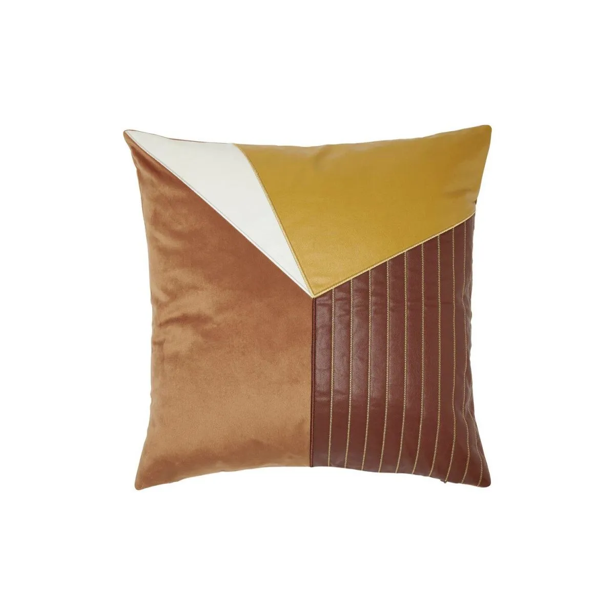 Svanefors Federa per cuscino Mona; 45x45 cm (LxL); marrone - immagine 1