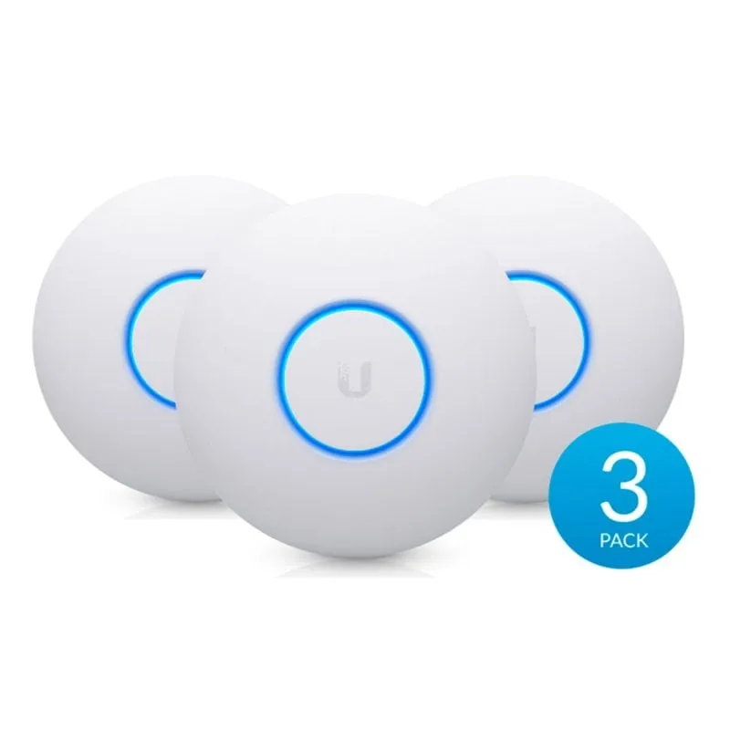 Punto di accesso Ubiquiti Unifi Nanohd Poe Pack 3 Bianco (uap-nanohd-3) - immagine 1