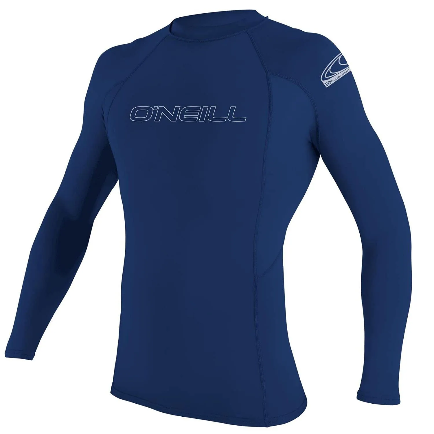 O'Neill Wetsuits Maglia da Uomo Basic Skins a Maniche Lunghe, Blu Navy, M UK - immagine 1