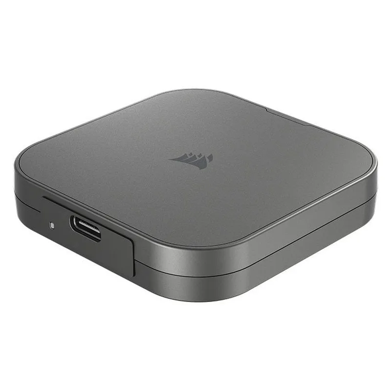 SSD esterno Corsair EX400U USB4 da 2 TB con USB-C Thunderbolt 4 fino a 4.000 MB/s, piccolo fattore di forma portatile - immagine 1