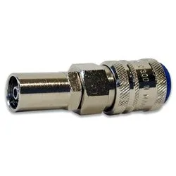 Attacco F rapido a sfera con portagomma ( per tubi D. 6 × 14 mm ) 10231U - immagine 1