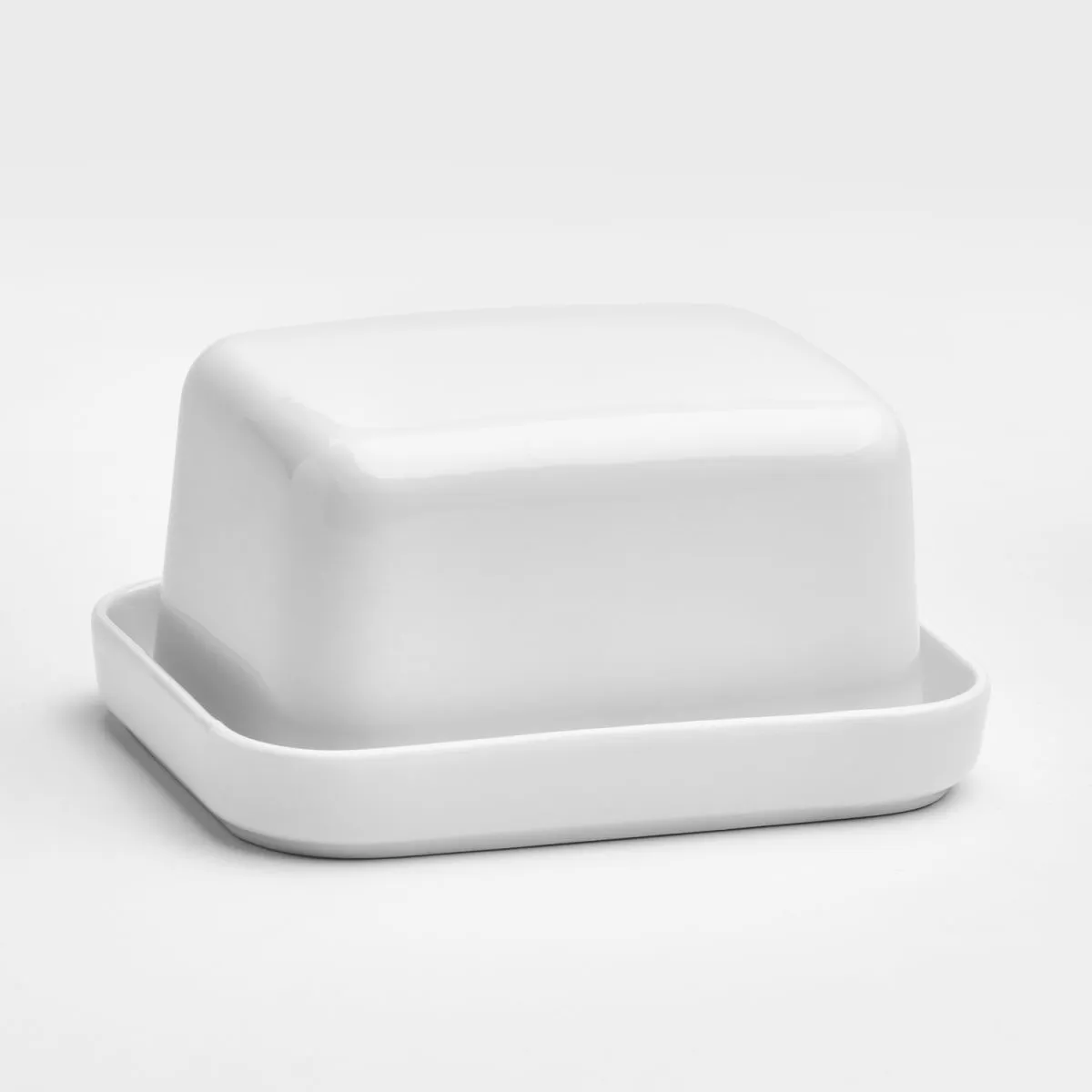 6x van Well Butterdose 18x13x7,5 cm; 18x13x7.5 cm (LxLxH); bianco; rettangolare; 6 pz. / Pacco - immagine 1