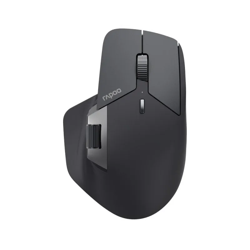 Mouse wireless Rapoo 4000 DPI Bluetooth multimodale con ricarica wireless, nero - immagine 1