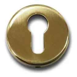 Bocchetta foro chiave Yale (45mm) MILENA Ottone lucido 55748635001 - immagine 1