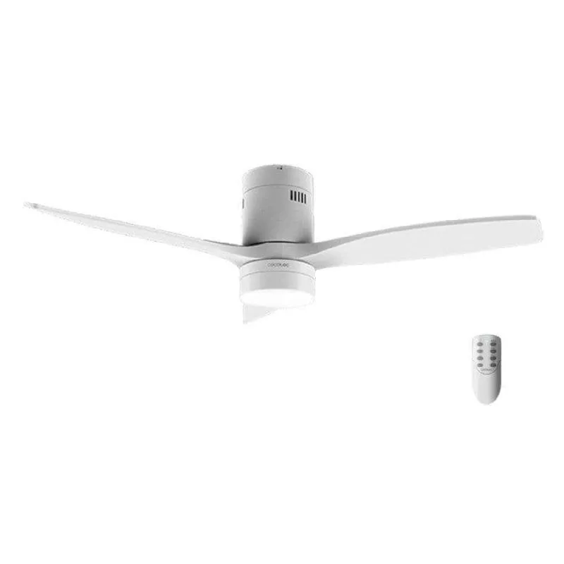 Ventilatore da soffitto Cecotec EnergySilence Aero 5600 Classic 40W LED 3 pale 6 velocità telecomando - immagine 1