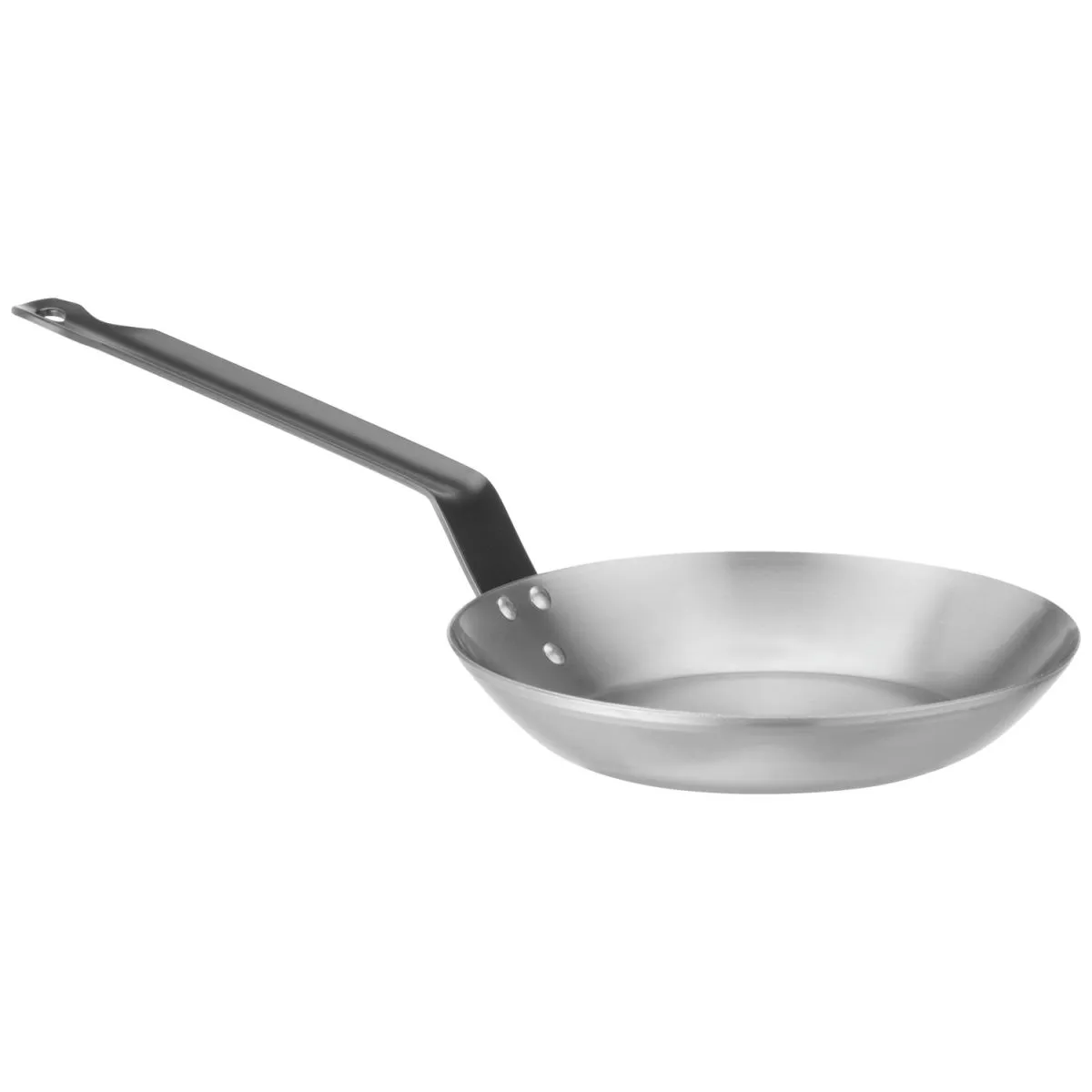 Hendi Padella in acciaio al carbonio Lionese; 28 cm (Ø); argento; rotonda - immagine 1