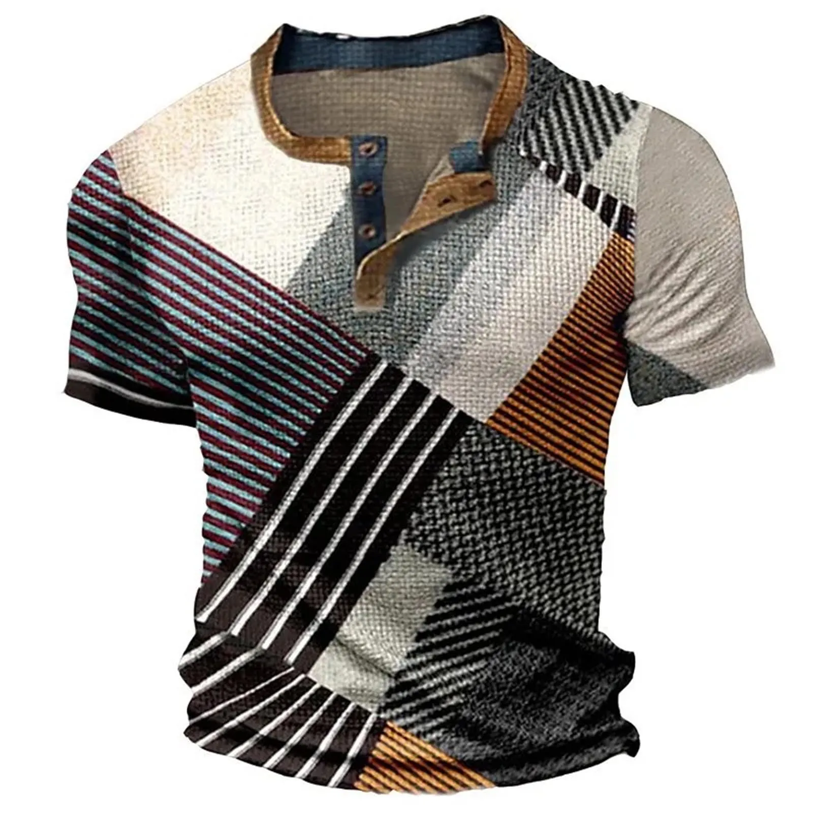 Generico T Shirt Oversize Uomo Polo Manica Corta - immagine 1