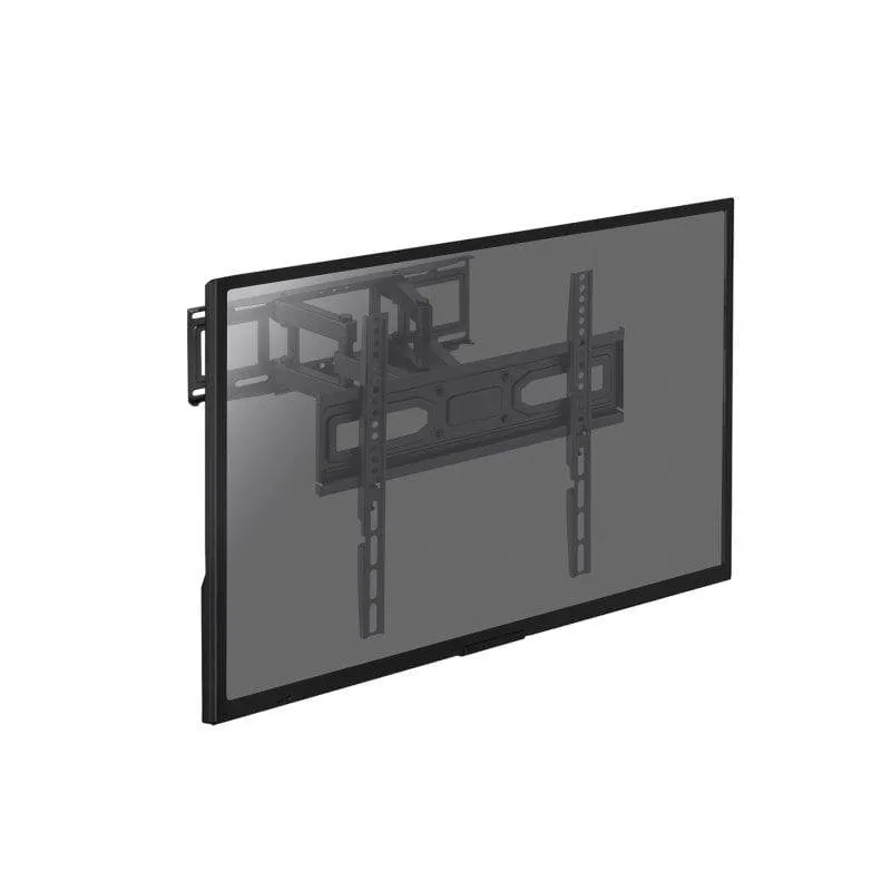 Kimex 013-3044M Supporto TV Parete 32 a 55" VESA 100x100 a 400x400 Max 40Kg Nero - immagine 1
