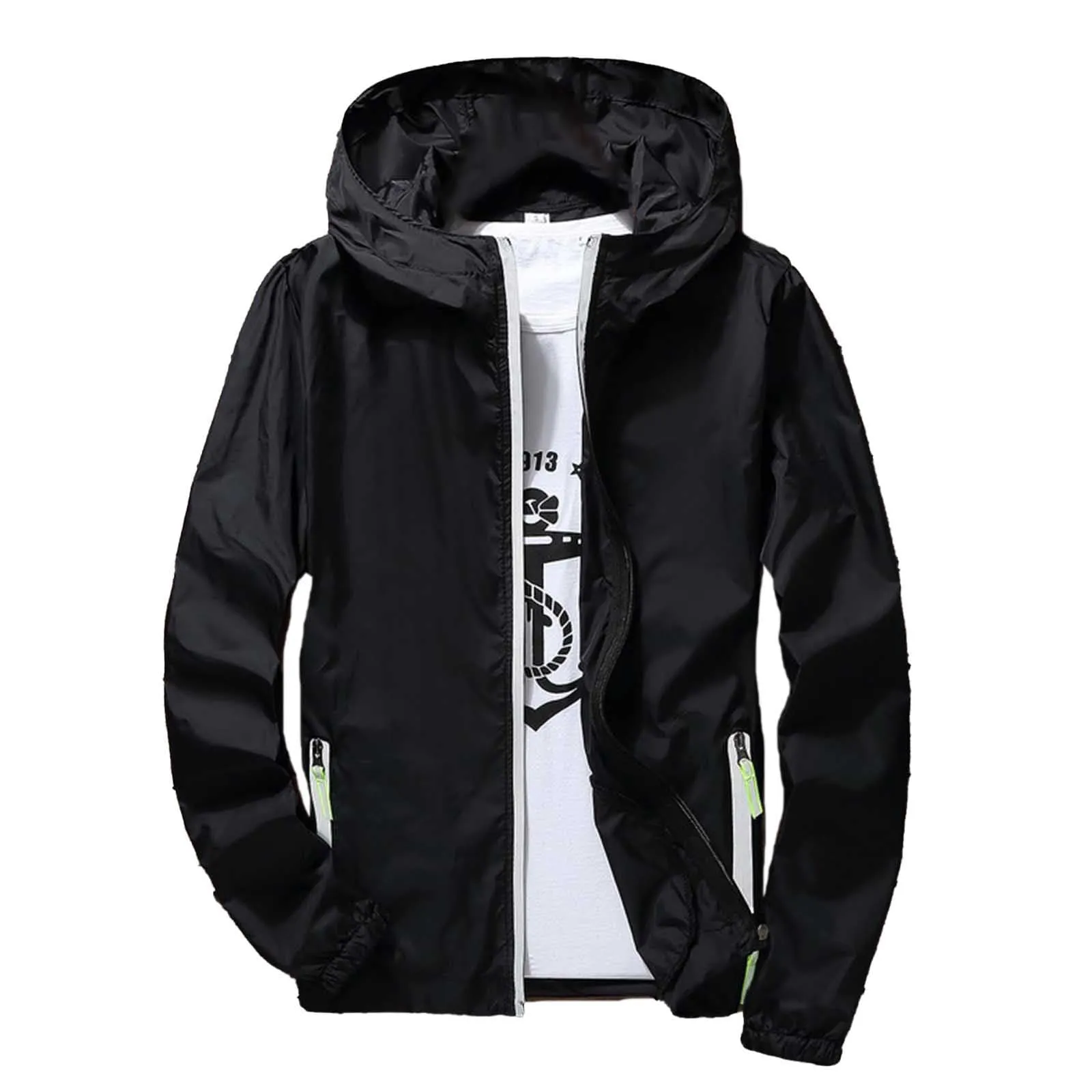 Giacche Primaverili Uomo, Bomber Uomo, Casual Antivento Bomber Giubbino Classica Primavera Estate Giacchetto Jacket Sportiva con Collo da Baseball Giacca a Vento Uomo Giacca Casual Uomo - immagine 3