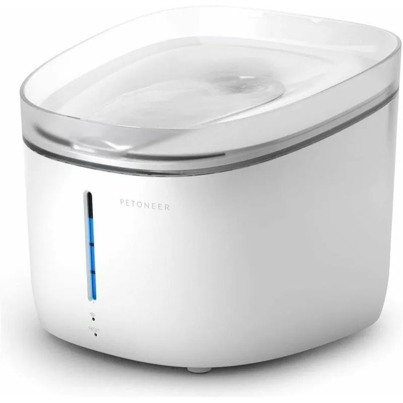 Fontana d'acqua Petoneer Fresh Ultra Wi-Fi da 2 litri con filtrazione a 3 stadi e misurazione TDS - immagine 1