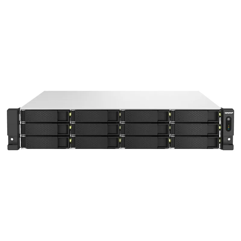 Nas Qnap Ts-h1887xu-rp-e2336-32g 18 alloggiamenti 2u Xeon E-2236 32 GB Ram Archiviazione di rete affidabile e scalabile per le aziende, con backup in tempo reale, 10 GBE e virtualizzazione. - immagine 1