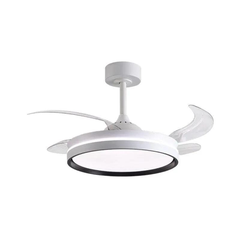 Ventilatore da soffitto Bel Air Home Akran LED 72W 4 pale retrattili 6 velocita - immagine 1