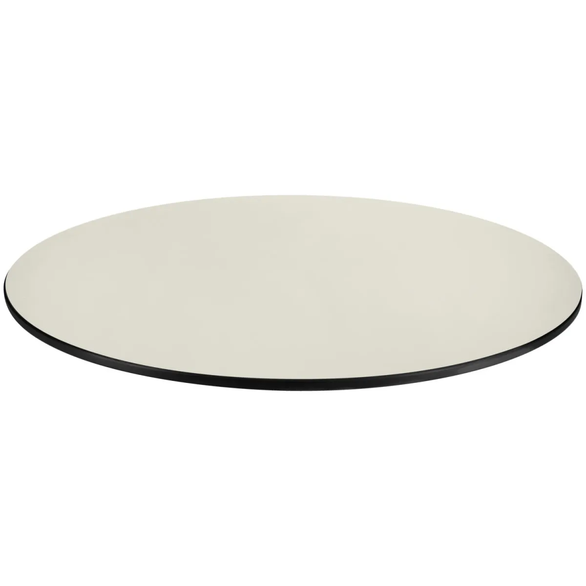 VEGA Piano tavolo da esterno in HPL Compa rotondo; 69 cm (Ø); beige; rotonda - immagine 1