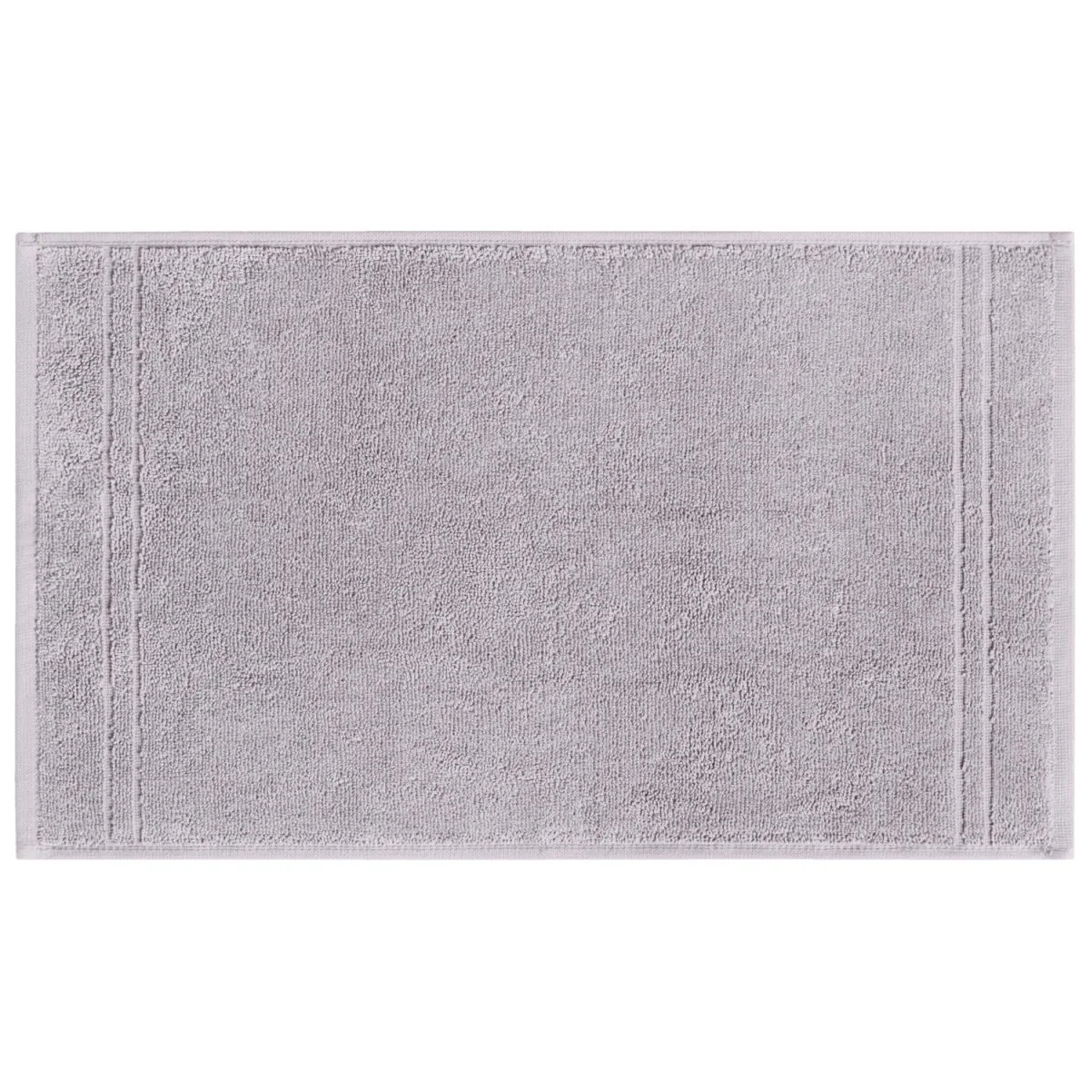 5x ERWIN M. Asciugamano bidet Dina; 30x50 cm (LxL); grigio chiaro; 5 pz. / Pacco - immagine 1