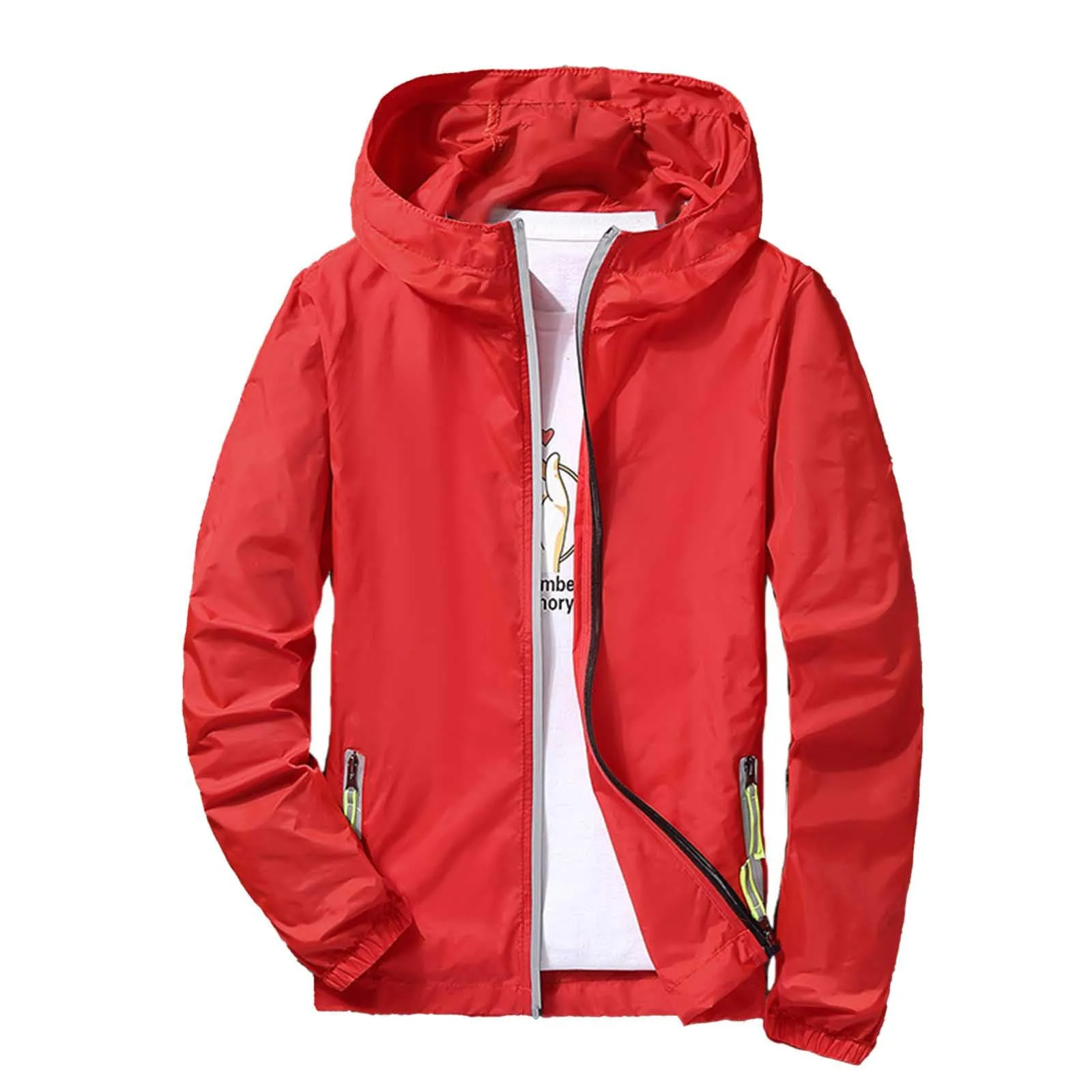 Giacca Uomo Primaverile, Giubbotto Bomber Uomo, Giacca a Vento da Bomber Leggera, Casual, Elegante, con Cerniera E Tasche Giacca da Uomo Giubbotto Leggere Casual Bomber Jacket - immagine 1