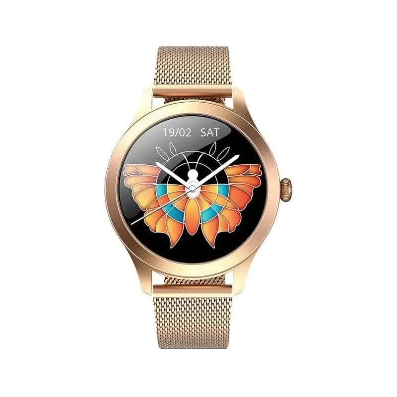 Maxcom Fit FW42 Bluetooth 1.09" TFT Oro IP68 SpO2 Frequenza Cardiaca Sonno Pressione - immagine 1