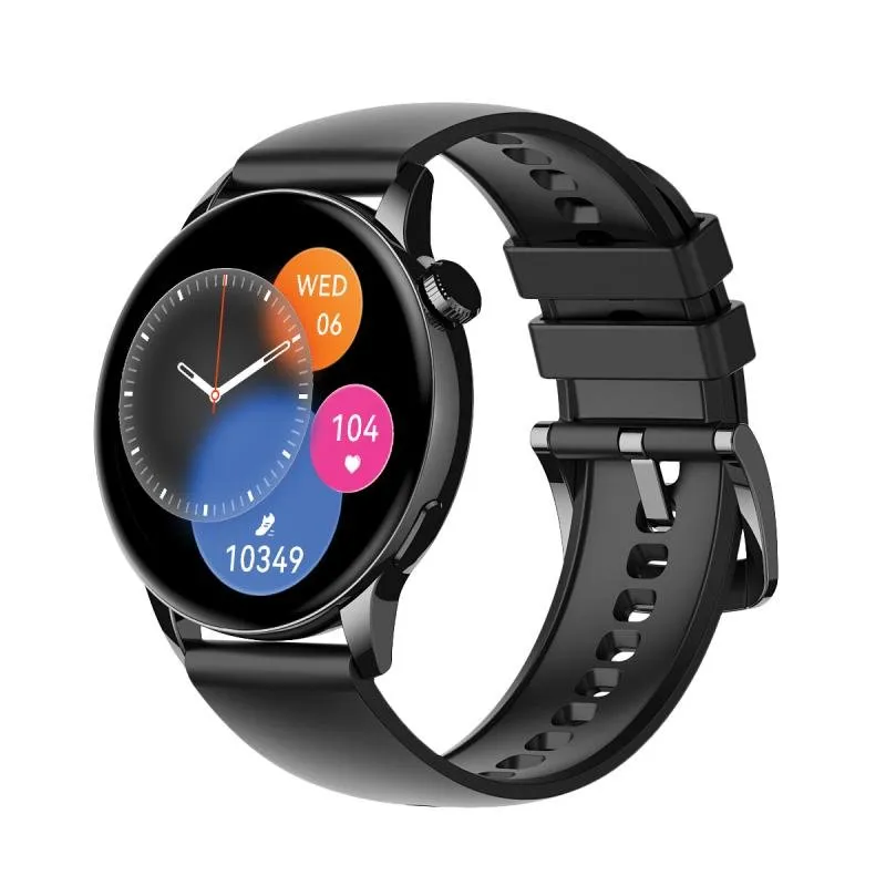 Maxcom FW58 Vanad Pro Bluetooth GPS 46mm AMOLED Nero Taglia Unica IP68 SpO2 - immagine 1