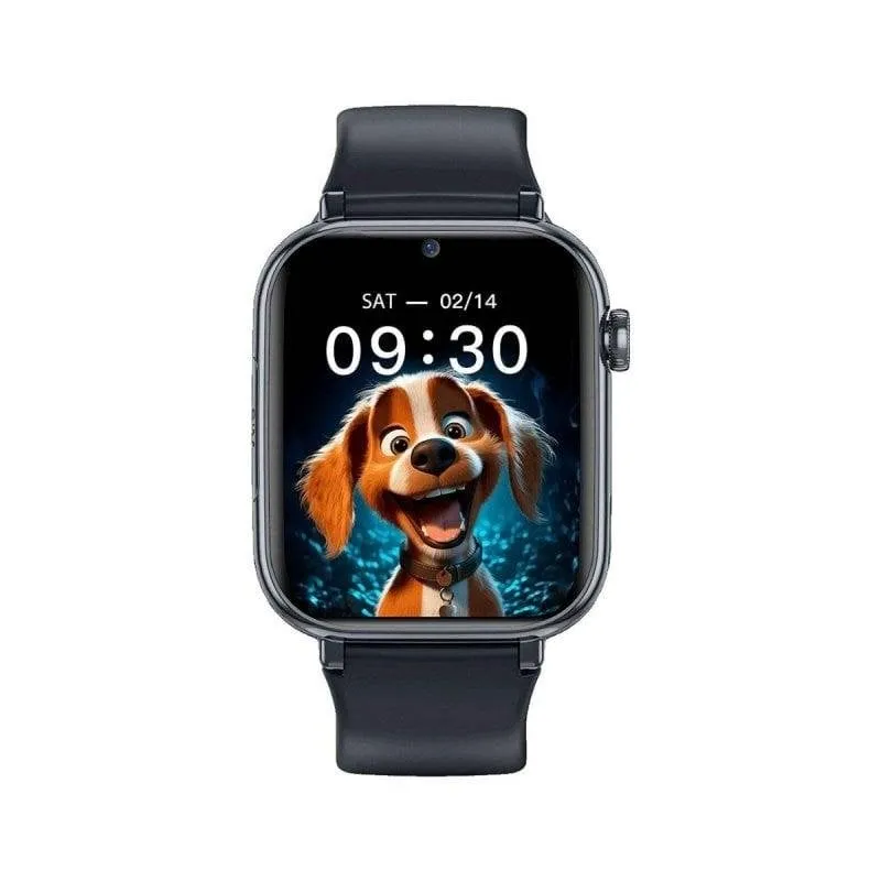 MaxCom FW59 4G GPS SIM Smartwatch con videochiamata, pulsante SOS, fotocamera, orologio per bambini, nero - immagine 1