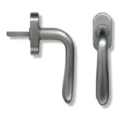 Maniglia finestra martellina dk anta a ribalta UNO Cromo satinato 55796557003 - immagine 1