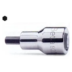 Chiave a bussola 1/2"F giravite maschio esagonale (10mm) Cromo lucido 920/PE 009200428 - immagine 1