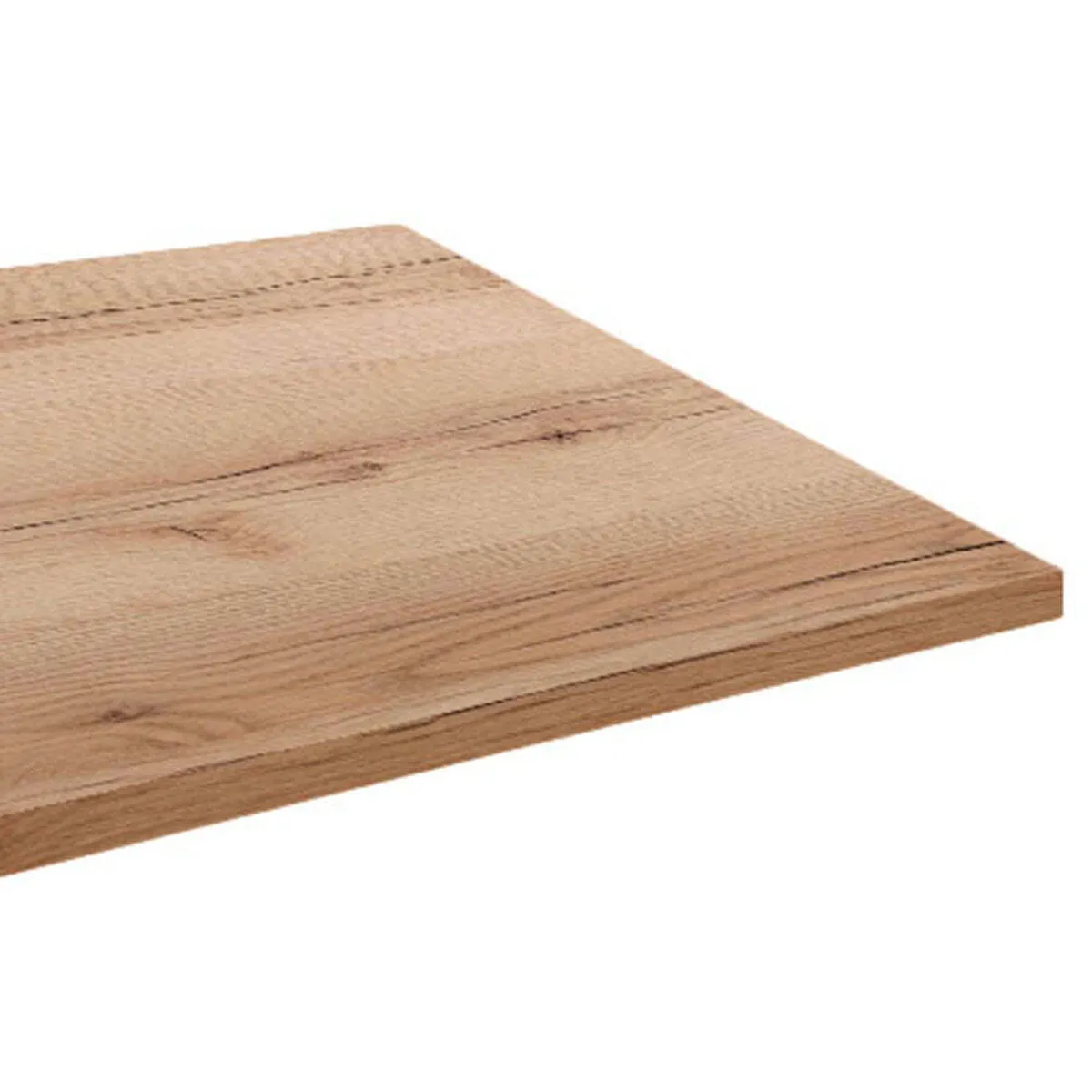 RestooTab Piano tavolo quadrato, laminato legno; 60x60 cm (LxL); quercia/naturale; quadrata - immagine 1