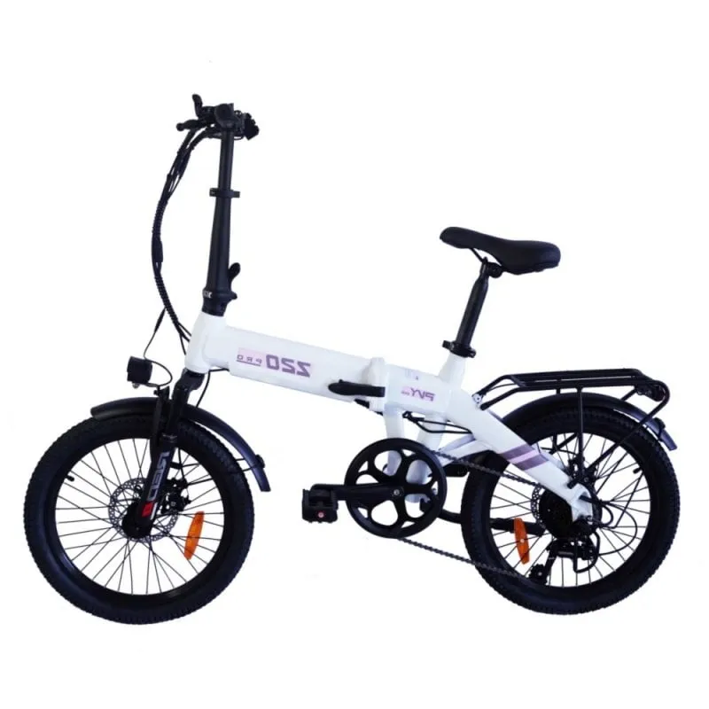 Batteria per bicicletta elettrica PVY Z20 Pro Evo, pieghevole, 120 km, motore potente, ricarica rapida - immagine 1