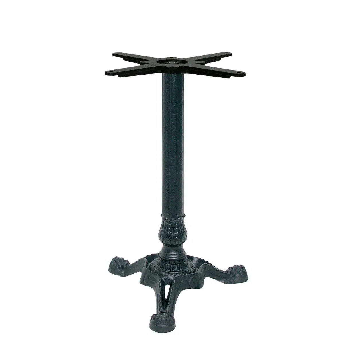 RestooTab Base tavolo Bistrot; 60x60x72 cm (LxLxH); nero - immagine 1