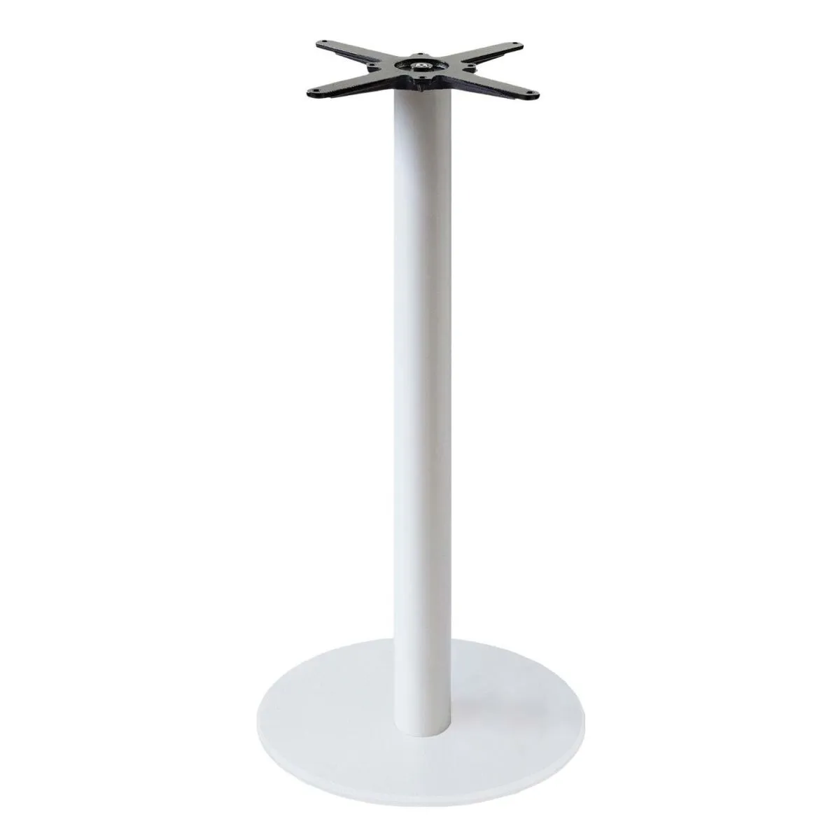 RestooTab Basetavolo alto Rome; 40x40x110 cm (LxLxH); bianco - immagine 1