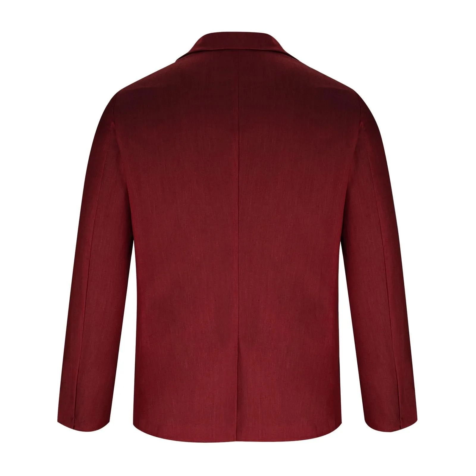 Blazer Uomo Estivo, Abito da Uomo Casual Sportiva Business Blazer Regular Fit Tinta Unita 2 Bottoni in Cotone Lavato Giacche da Completo Blazer Bussiness per Matrimonio Capispalla Leggero - immagine 4